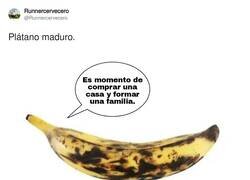 Enlace a Plátano maduro, por @Runnercervecero