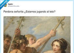 Enlace a Tú te agachas y yo... por @NadimRevuelta
