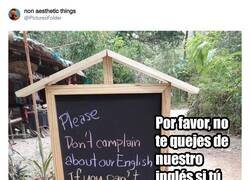 Enlace a Que se jodan los angloparlantes, que se creen que son los reyes del mundo