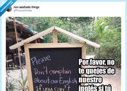 Enlace a Que se jodan los angloparlantes, que se creen que son los reyes del mundo
