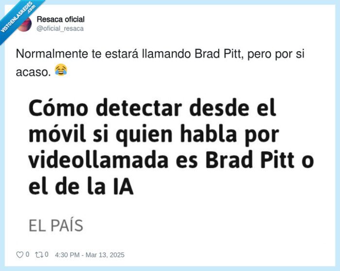 llamar,ia,brad pitt,scam