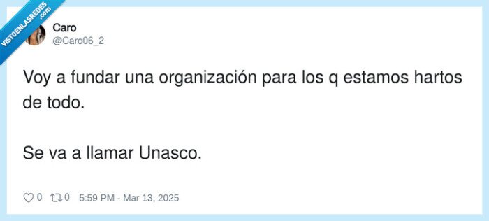 organización,asco,fundar,hartos,llamar,unasco