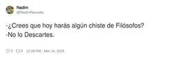 Enlace a Chiste de Filósofos, por @NadimRevuelta