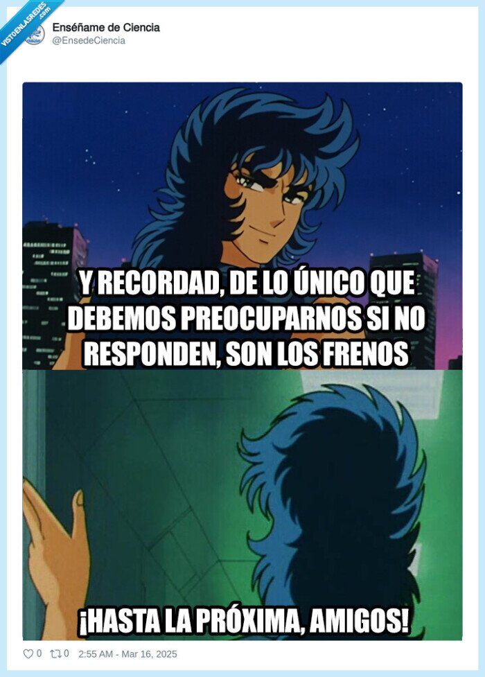 responder,frenos,preocuparse