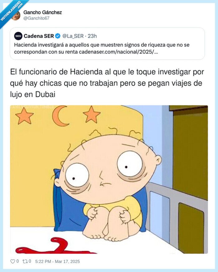 funcionario,investigar,hacienda,trabajo,chicas,viajes,dubai