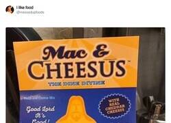 Enlace a Mac Cheesus, por @messedupfoods