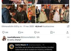 Enlace a Mazón la LÍA extremadamente en X y edita su mensaje, pero ya es demasiado tarde