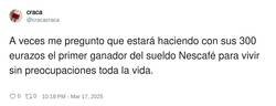 Enlace a La inflación ha tratado regular al sueldo Nescafé, por @cracacraca