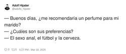 Enlace a Si esos son sus gustos, le dará igual la colonia, por @adolfs_hipster