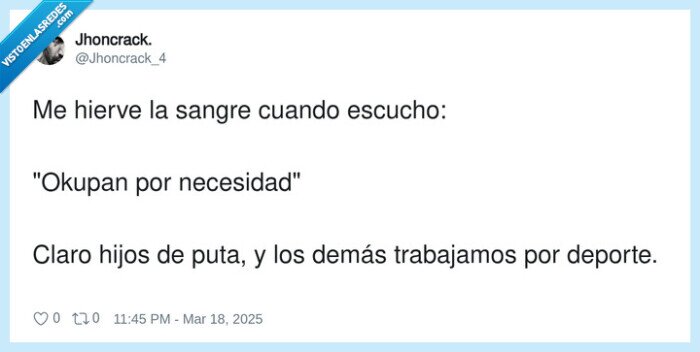 trabajar,necesidad,okupar,viviendas,deporte