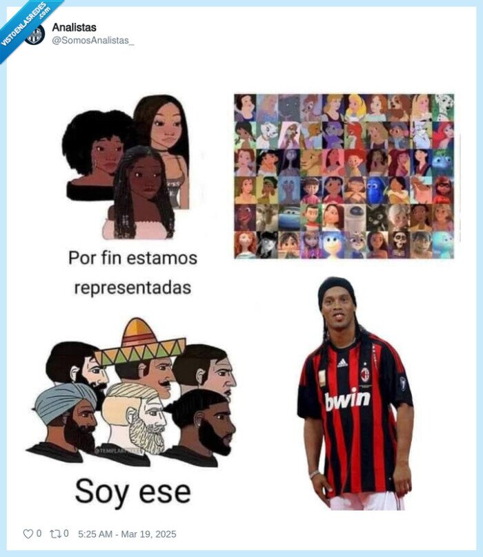 representado,identificarse,ronaldinho,princesas disney