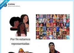 Enlace a Lo que Ronaldinho consiguió a la primera, Disney lleva 100 intentos de princesa, por @SomosAnalistas_