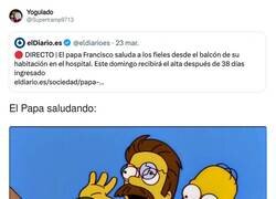 Enlace a Yo tampoco vi al Papa demasiado fino, por @Supertramp9713