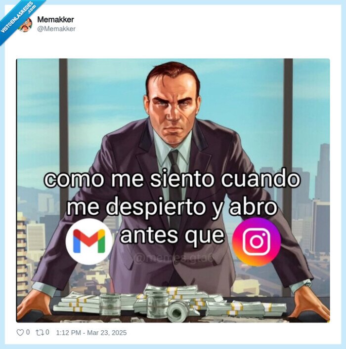 instagram,gmail,despertar