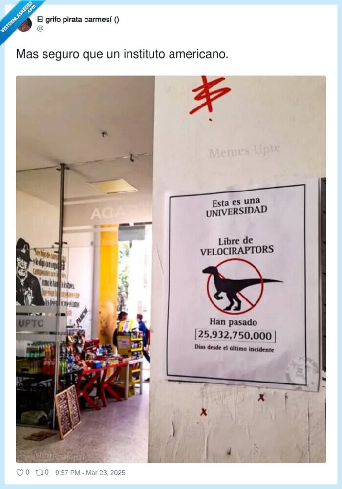 instituto americano,ataques,velociraptores