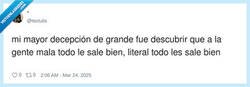Enlace a Y cuando yo hago algo malo, me pillan, por @textuits