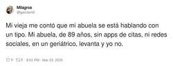 Enlace a La abuela la ha adelantado por la izquierda, por @garciamili