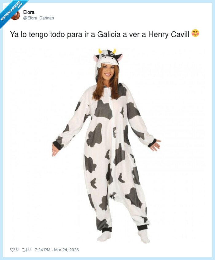 henry cavill,vacas,galicia