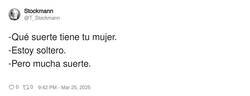 Enlace a Mucha suerte de no haberte conocido, por @T_Stockmann