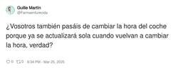 Enlace a El cambio de hora ya está aquí este finde, por @Farmaenfurecida