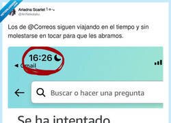 Enlace a Correos siendo Correos, por @AriNekotaku