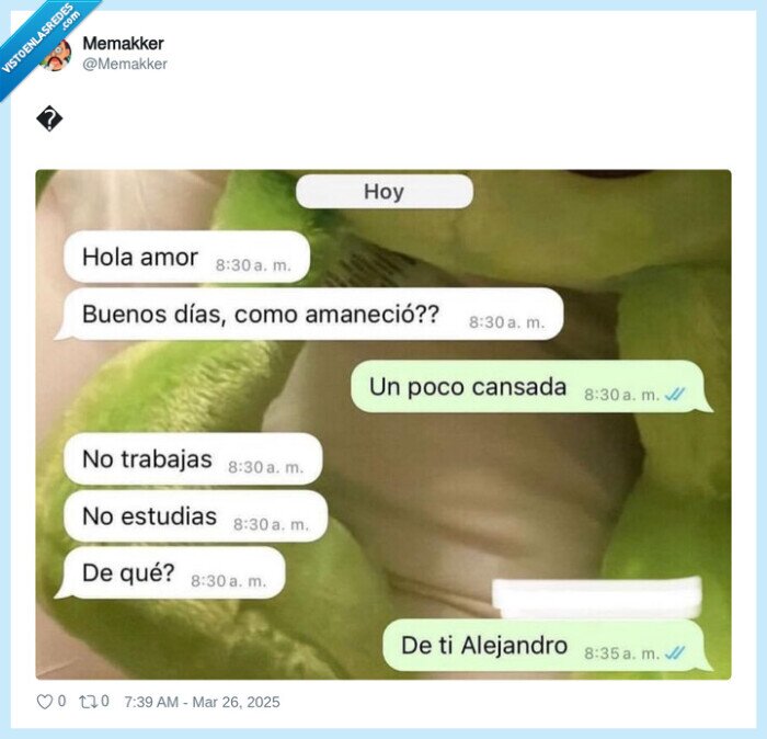 alejandro,cansada,harta