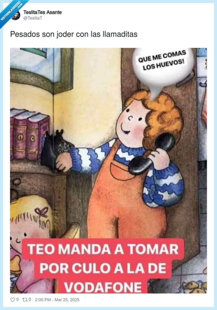 llamaditas,pesados,teo