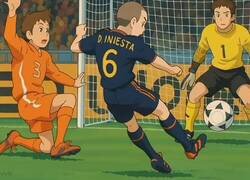 Enlace a Internet se inunda de imágenes creadas por IA versionando con anime momentos y memes históricos
