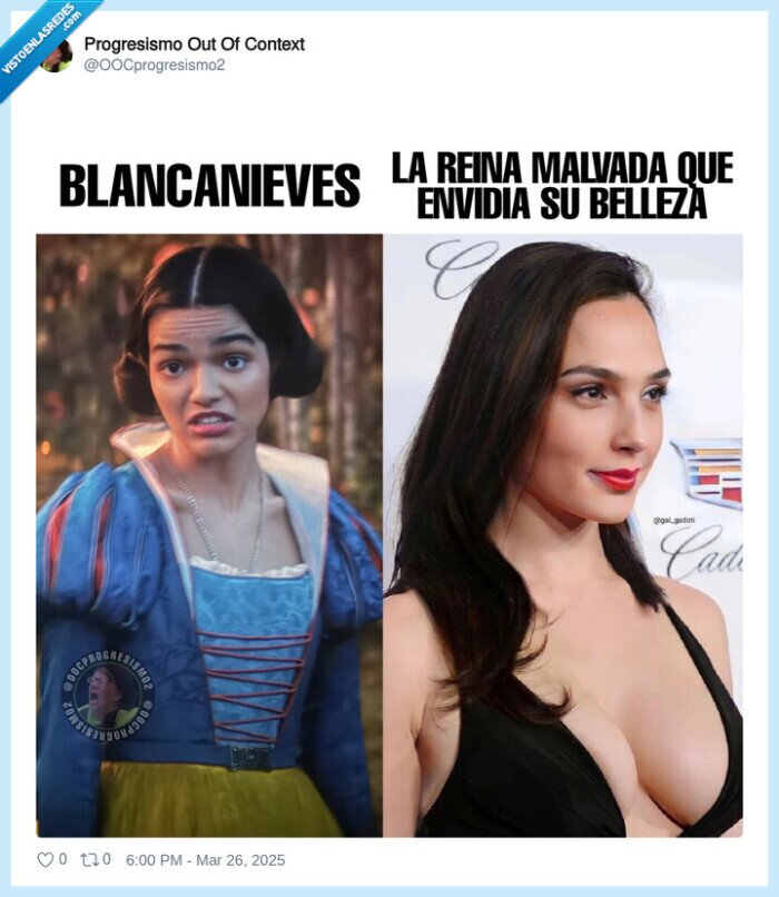 blancanieves,gal dadot,actrices