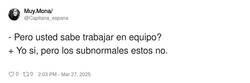 Enlace a El mundo está lleno de ineptos, por @Capitana_espana