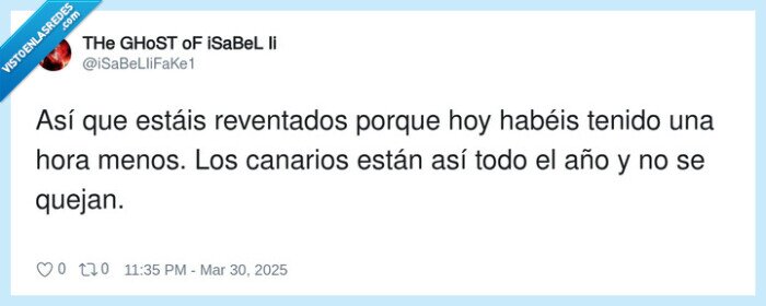 reventados,canarias,cambio de hora,hora menos