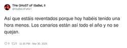 Enlace a Menos quejarse, por @iSaBeLIiFaKe1
