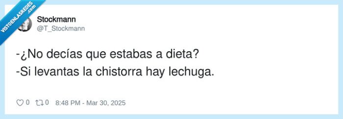 chistorra,levantarse,lechuga,dieta