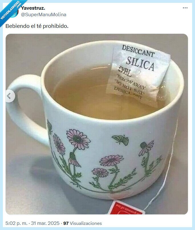 té,beber,silicio,prohibido