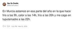Enlace a Unos días raros, por @BarDePueblo1