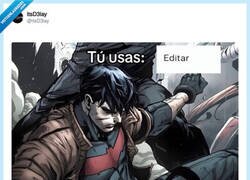 Enlace a Editar es más fino, por @itsD3lay