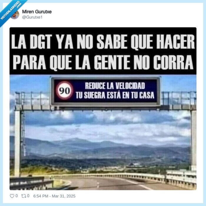 dgt,suegra,casa,velocidad