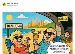 Enlace a Charo Chárez y Bumer Bumerández, por @antihacienda