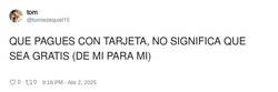 Enlace a Luego viene el disgusto con el extracto de la tarjeta, por @tomiezequiel15