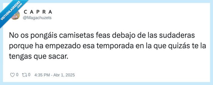 calor,tiempo,camiseta,sudadera,quitarse