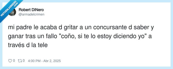 concursante,tv,gritar,padre