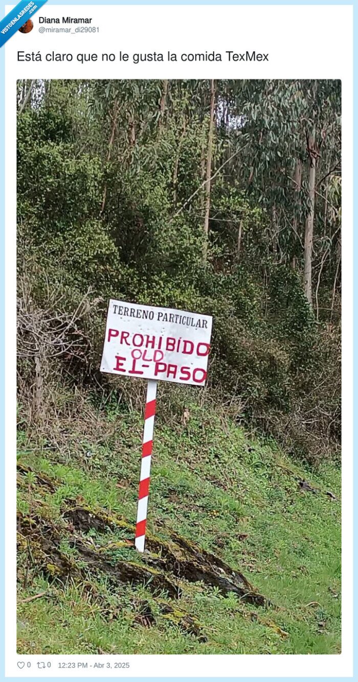 comida,texmex,gusta,prohibido