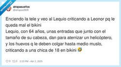 Enlace a Lequio es experto en hacer el ridículo