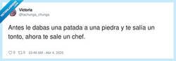 Enlace a Puntualizo, un chef tonto, por @lachunga_chunga