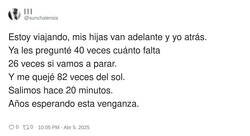 Enlace a Una de karma, por @sunchalensis