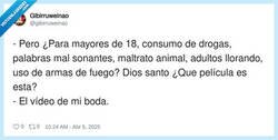 Enlace a Tuvo que ser un bodorrio, por @gibirruweinao
