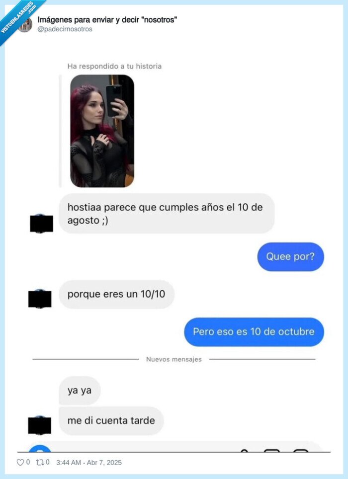 ligar,10,octubre,mensajes