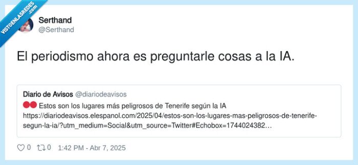 preguntar,periodismo,ia,lugares peligrosos,cosas