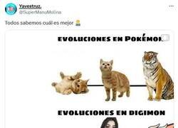 Enlace a Cualquier cosa podía salir en Digimon por @supermanumolina