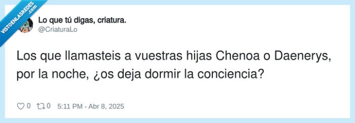 llamar,conciencia,daenerys,niñas,chenoa